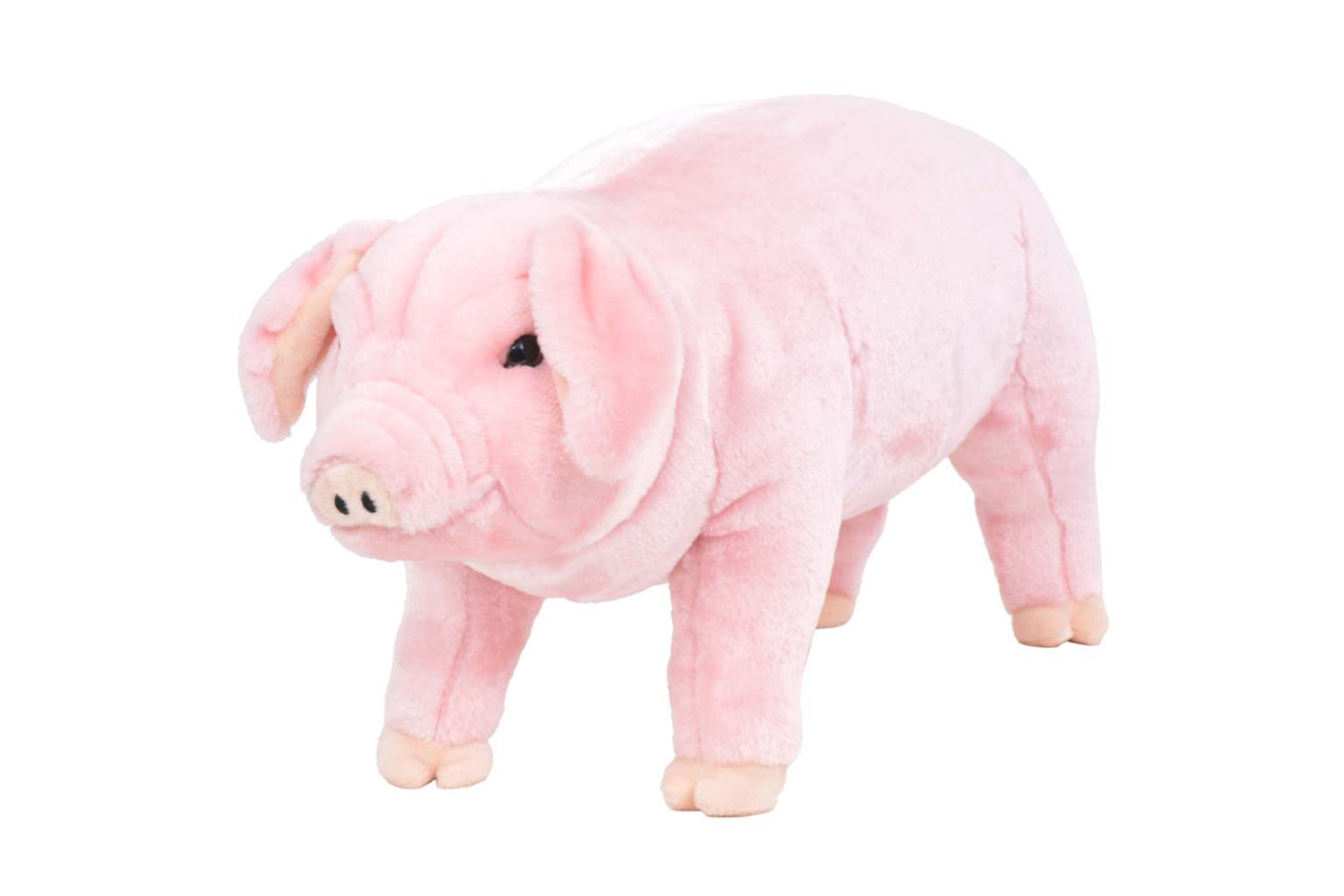 vidaXL 91340 Standing Plush Toy Pig Pink Xxl