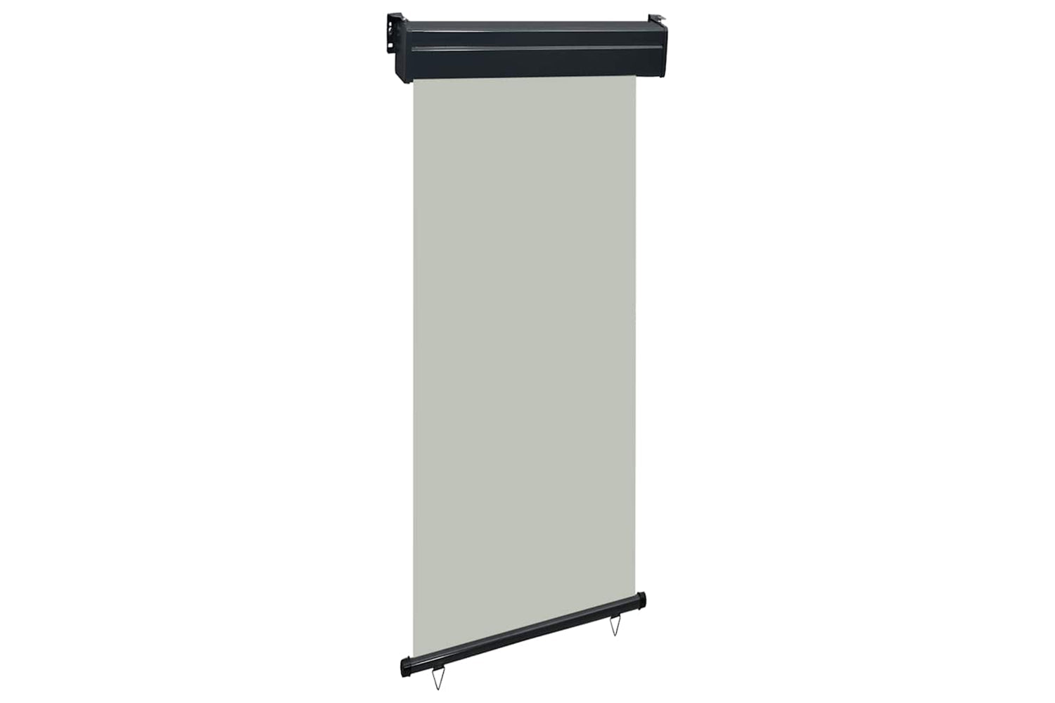vidaXL Balcony Side Awning 85x250cm Grey