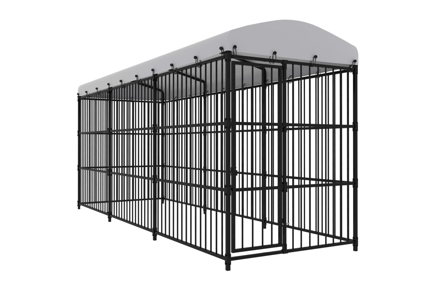 vidaXL 170893 Outdoor Dog Kennel With Roof 450x150x210cm