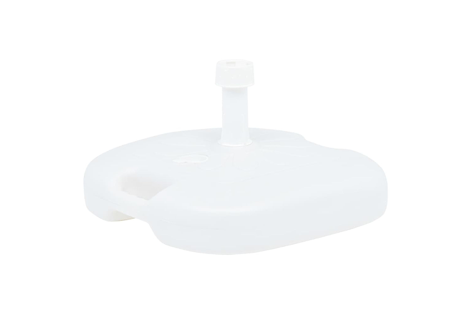 Vidaxl 48773 Umbrella Base Sand/water Filled 16 L White Plastic