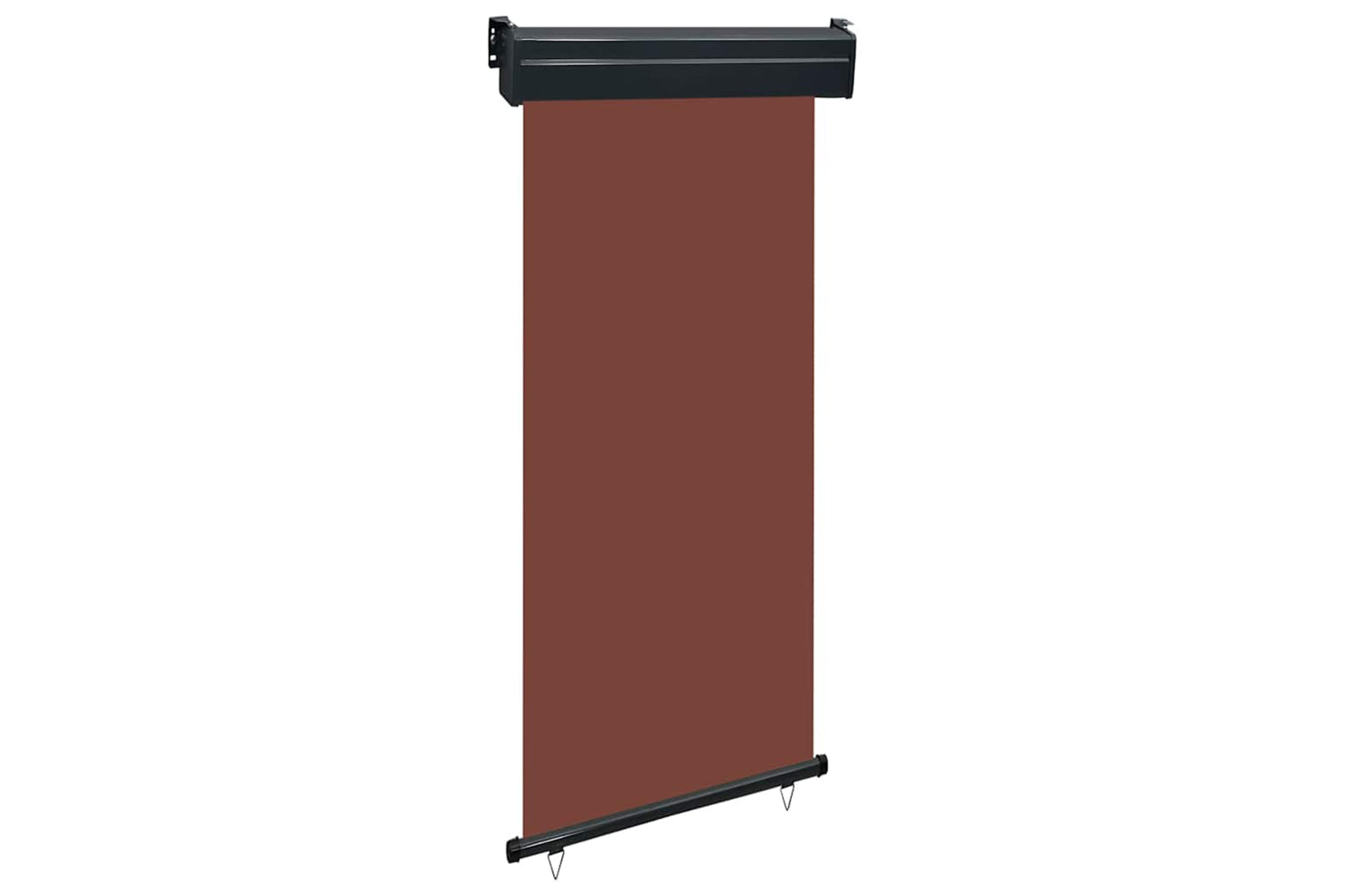 vidaXL Balcony Side Awning 105x250cm Brown
