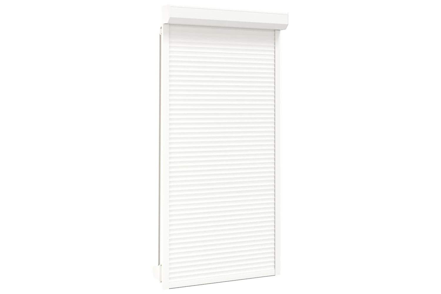 Vidaxl Roller Shutter Aluminium 110x220 Cm White-2