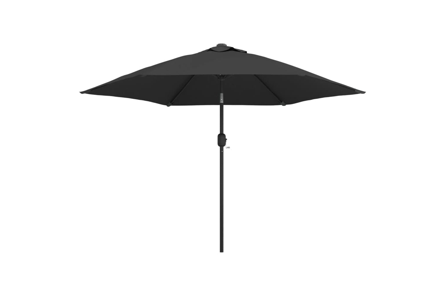 vidaXL 44499 Outdoor Parasol With Metal Pole 300cm Anthracite