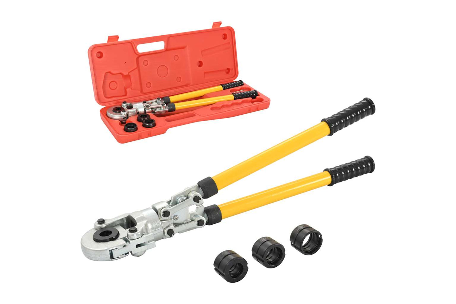 vidaXL 143782 Hydraulic Crimping Pliers 16-20-26-32mm