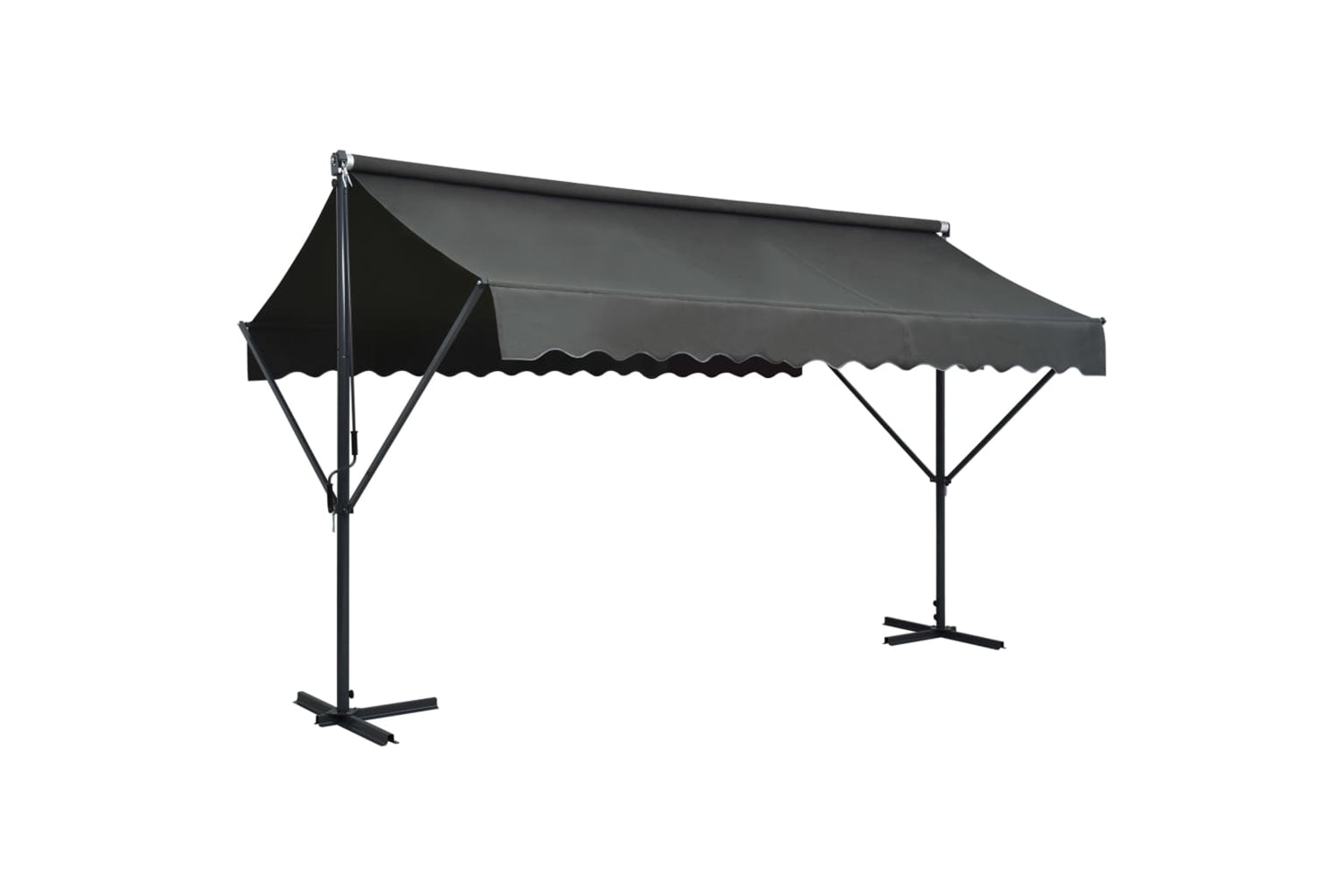 vidaXL 145886 Free Standing Awning 400x300cm Anthracite