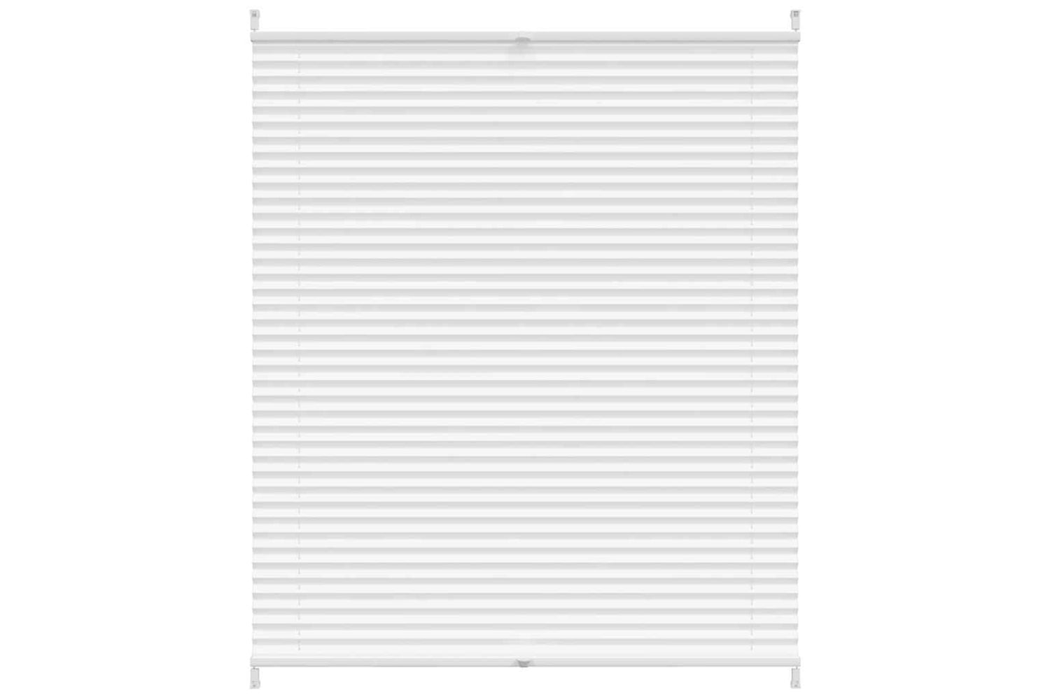 Vidaxl Plisse Blind 110x100cm White Pleated Blind