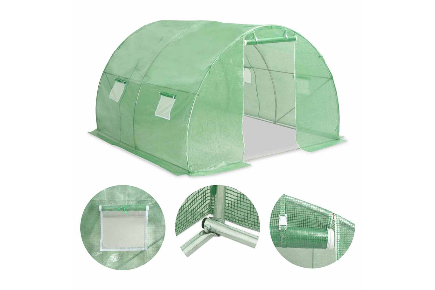 vidaXL 45534 Greenhouse 9mÂ² 300x300x200cm