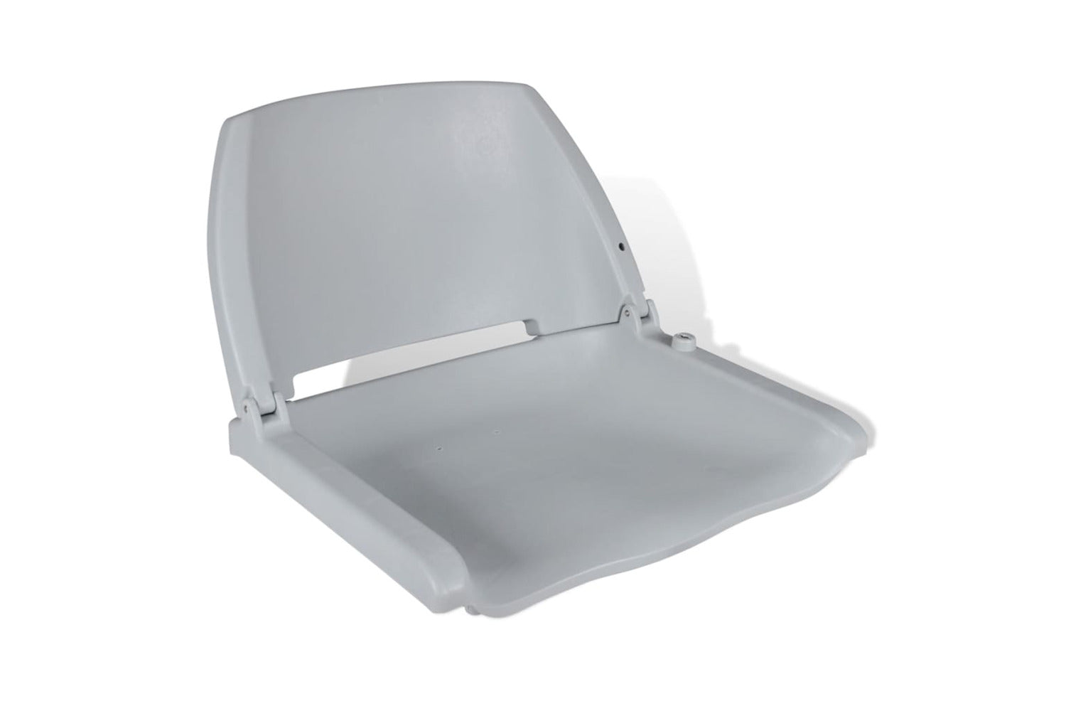 vidaXL 90417 Boat Seat Foldable Backrest No Pillow Grey 41 X 51 X 48cm-2