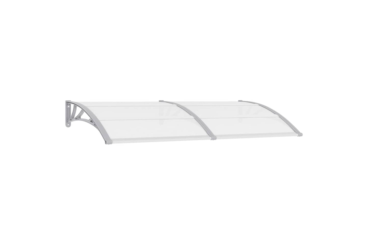 vidaXL 45630 Door Canopy Grey 200x100cm Pc