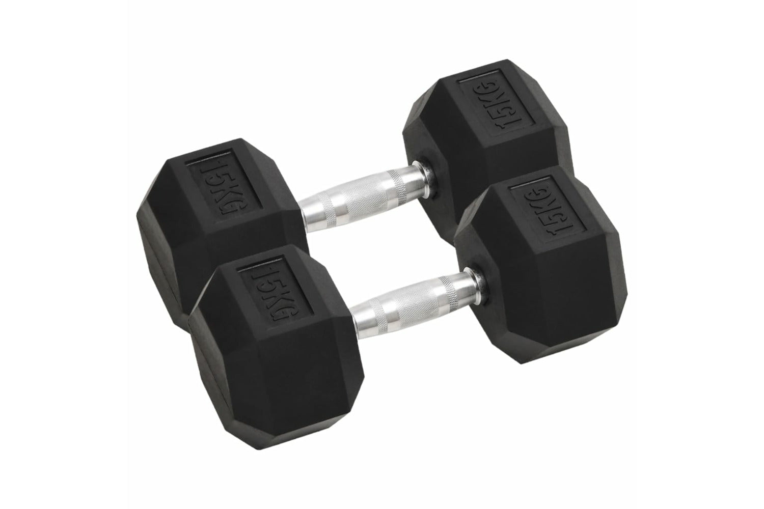 Vidaxl 93606 Dumbbells 2 Pcs 30 Kg Cast Iron-2