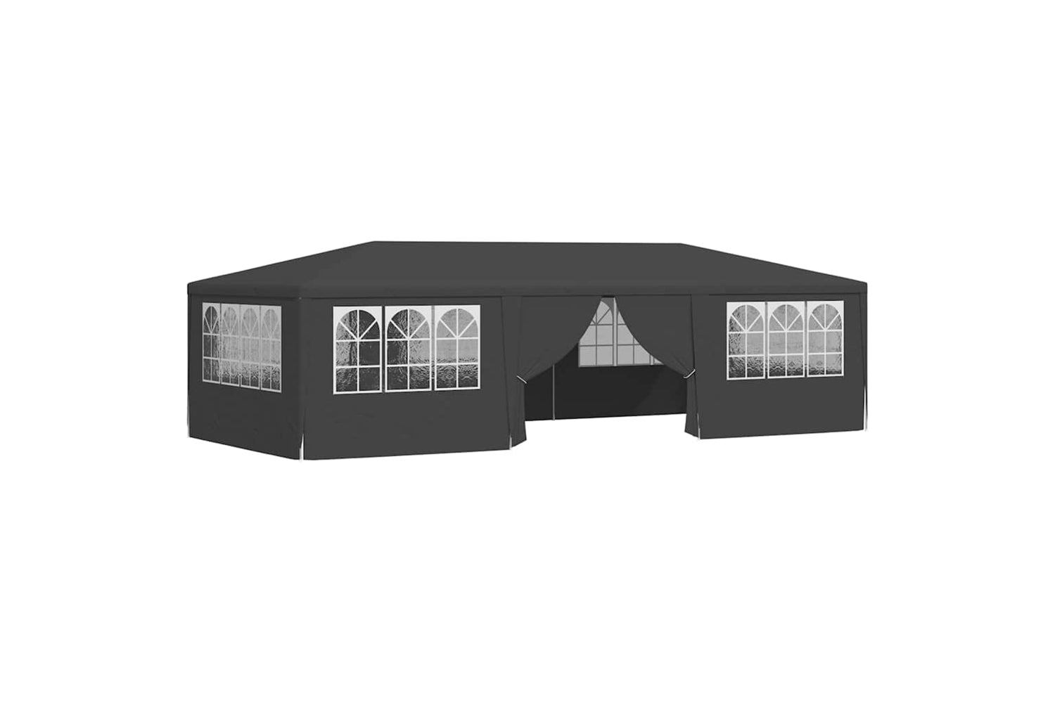 Vidaxl 48539 Professional Party Tent With Side Walls 4x9 M Anthracite 90 G/m?
