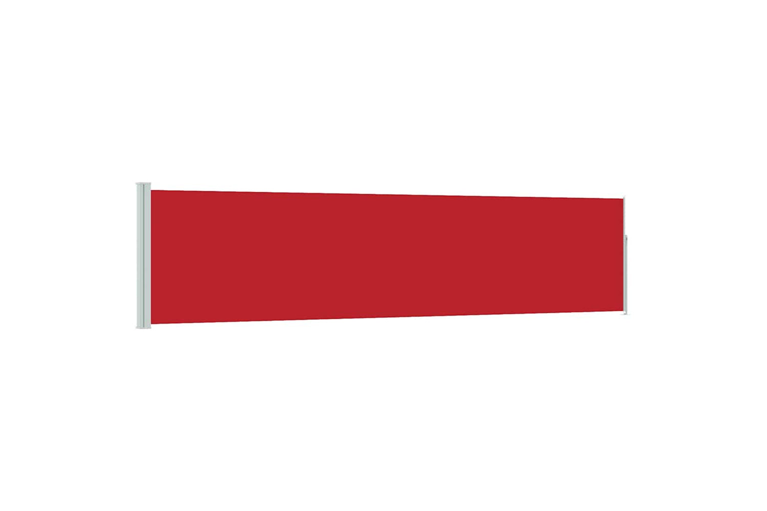vidaXL 48391 Patio Retractable Side Awning 120x500cm Red