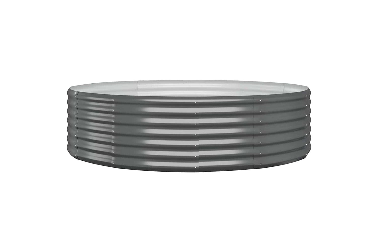 vidaXL 319021 Garden Raised Bed Powder-coated Steel 140x140x36cm Anthracite