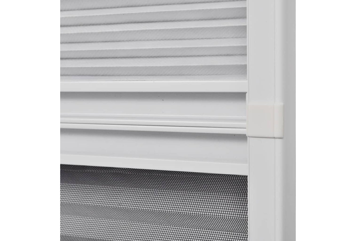 vidaXL 142616 Plisse Insect Screen For Windows Aluminium 80x100cm With Shade-5