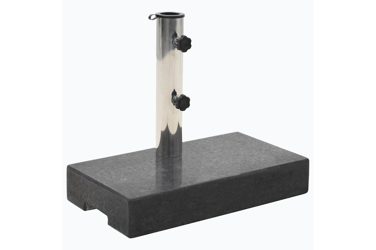 Vidaxl 45067 Parasol Base Granite 25 Kg Rectangular Black