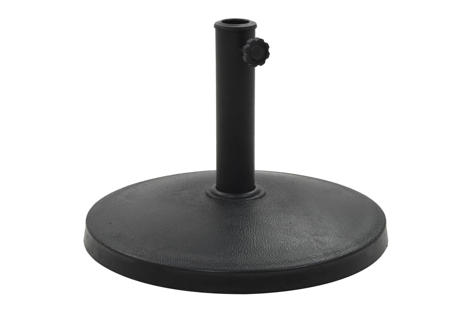 Vidaxl Parasol Base Round Polyresin 10 Kg Black