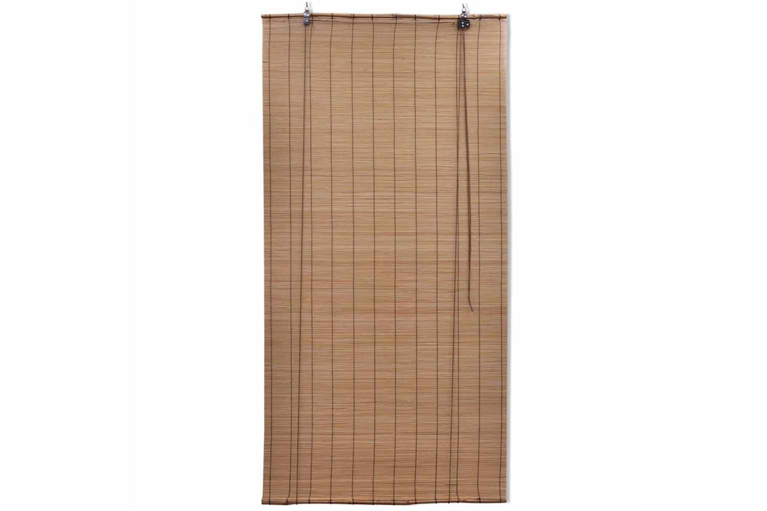 Vidaxl Brown Bamboo Roller Blinds 80 X 160 Cm-2