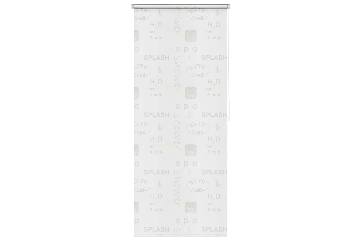Vidaxl Shower Roller Blind 80x240 Cm Splash