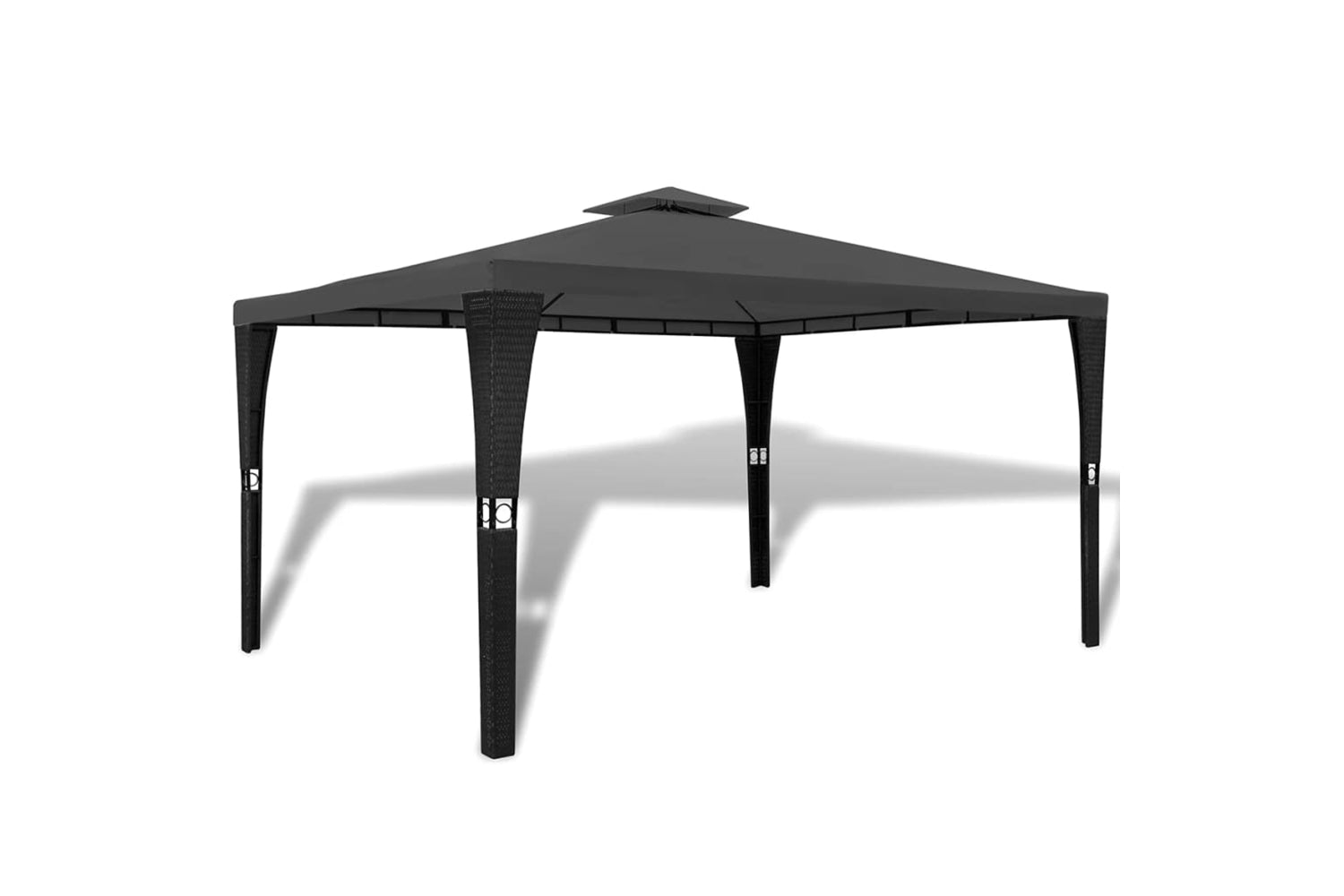 Vidaxl 41453 Gazebo With Roof 3x4 M Dark Grey
