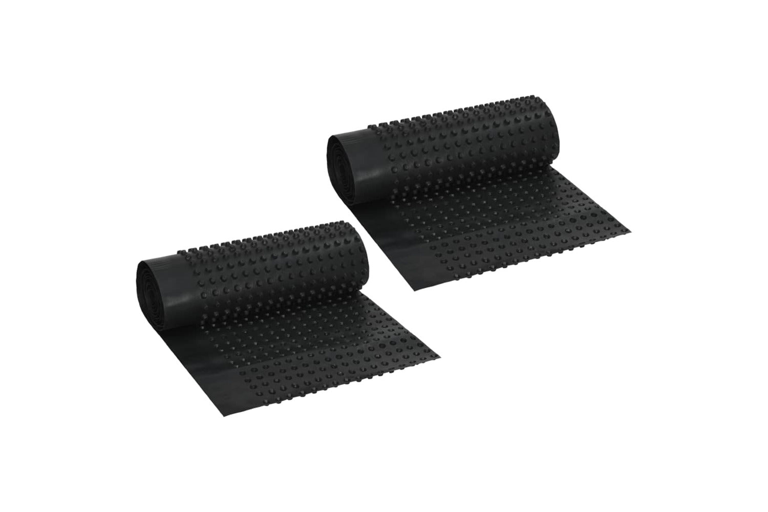 Vidaxl 144947 Dimpled Drainage Sheets 2 Pcs Hdpe 400 G/mâ² 0.5x20 M-2