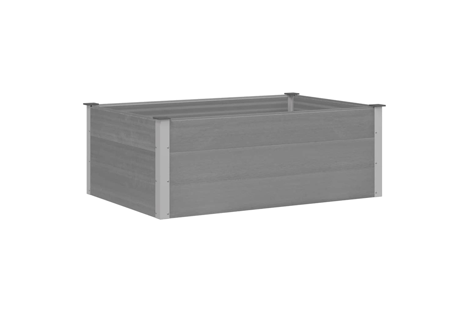 vidaXL 43609 Garden Raised Bed Wpc 150x100x54cm Grey