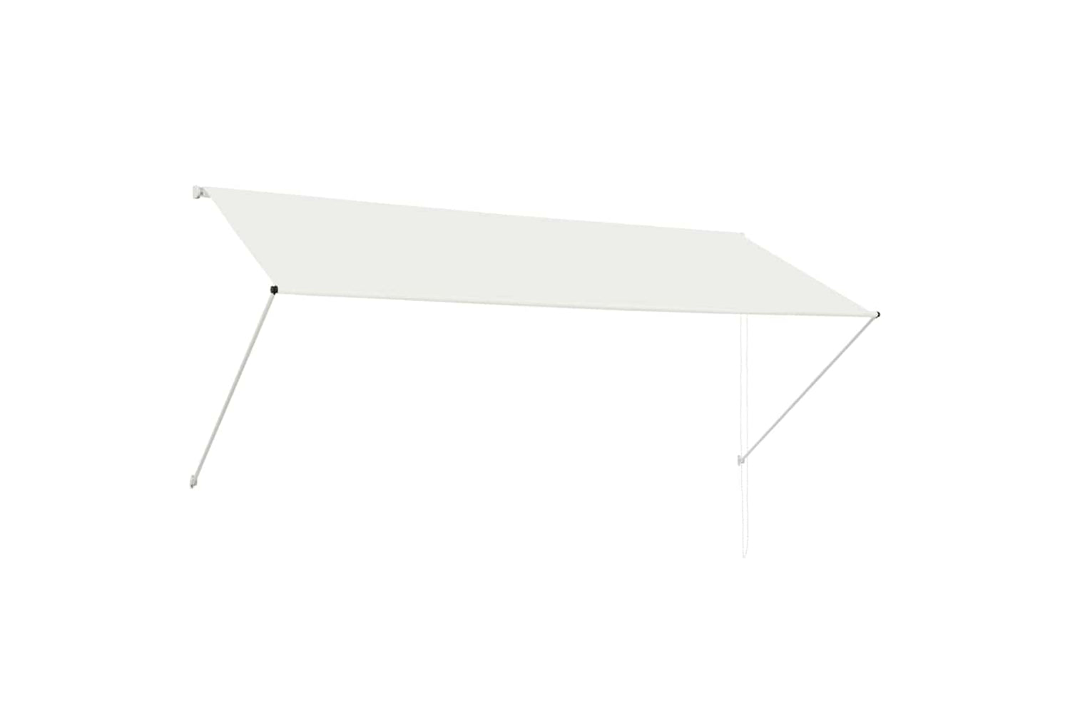 Vidaxl Retractable Awning 300x150 Cm Cream
