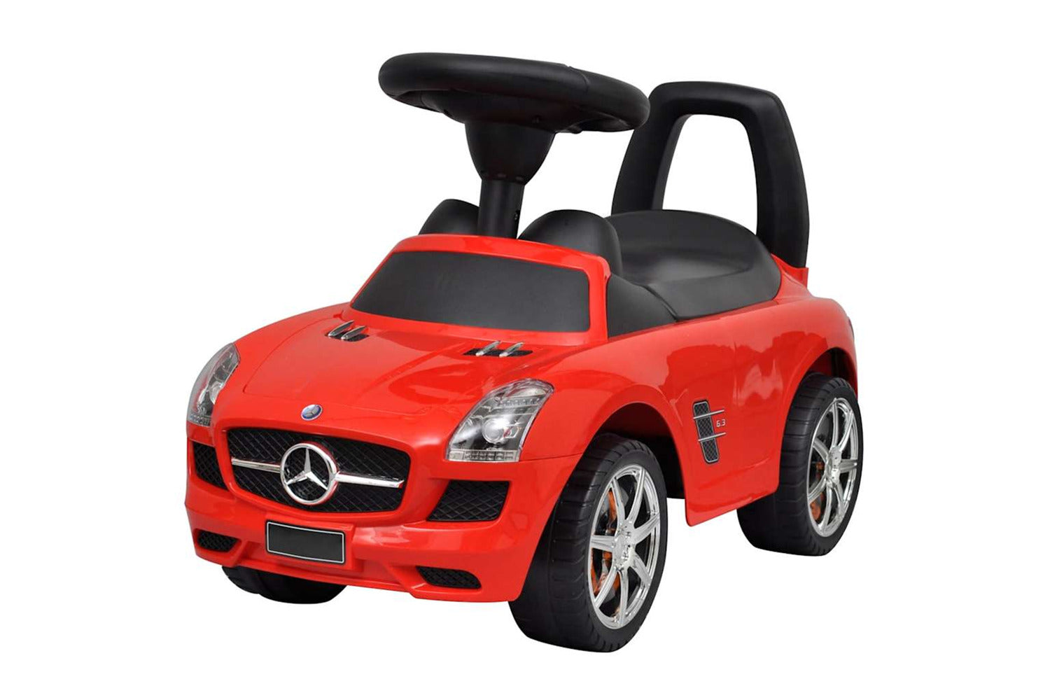 Vidaxl Foot-powered Kids Car Red-2