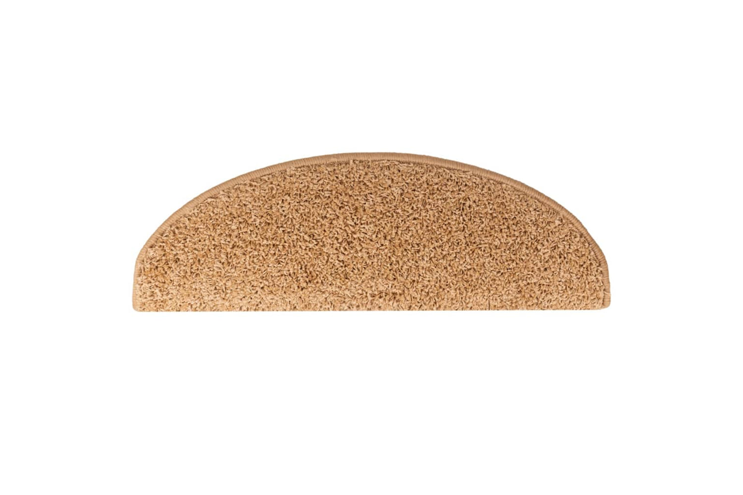 vidaXL 133902 Carpet Stair Treads 15 Pcs Beige 65x21x4cm-5