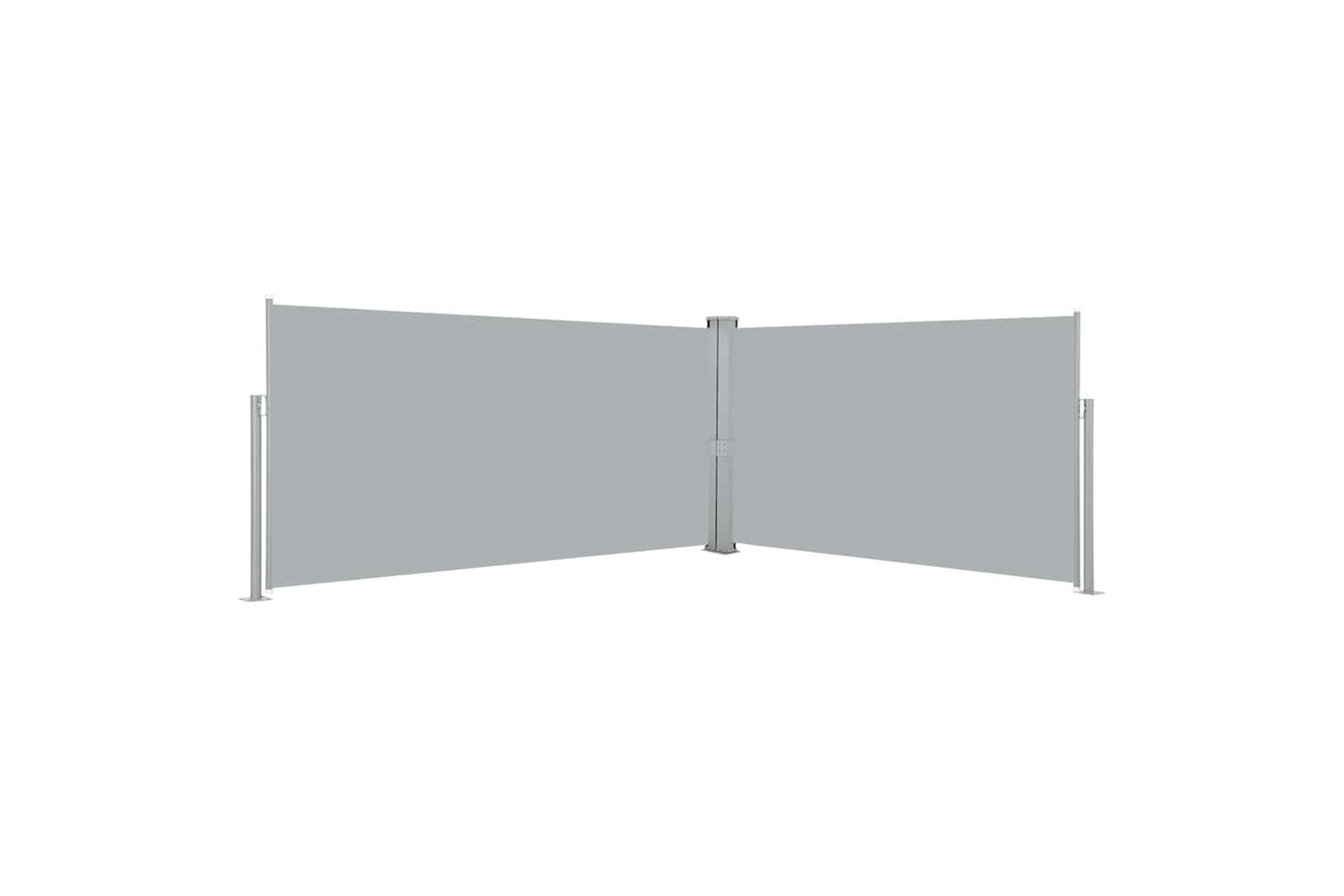vidaXL 42180 Retractable Side Awning 160x600cm Grey