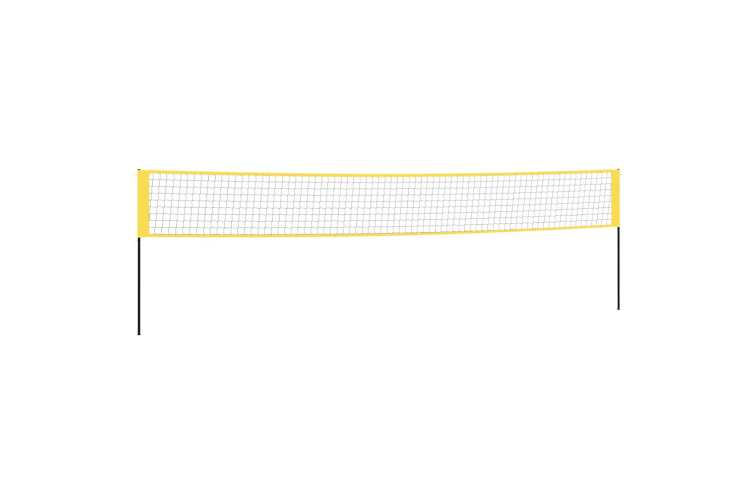 vidaXL 93745 Badminton Net Yellow And Black 600x155cm Pe Fabric-2