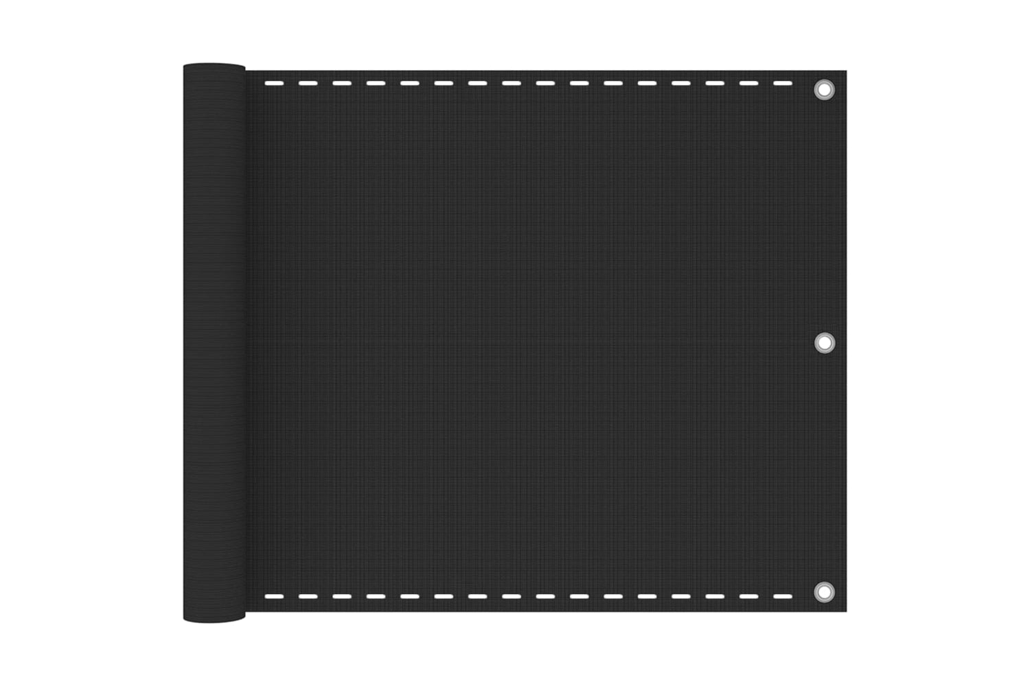 vidaXL 42312 Balcony Screen Hdpe 75x400cm Anthracite