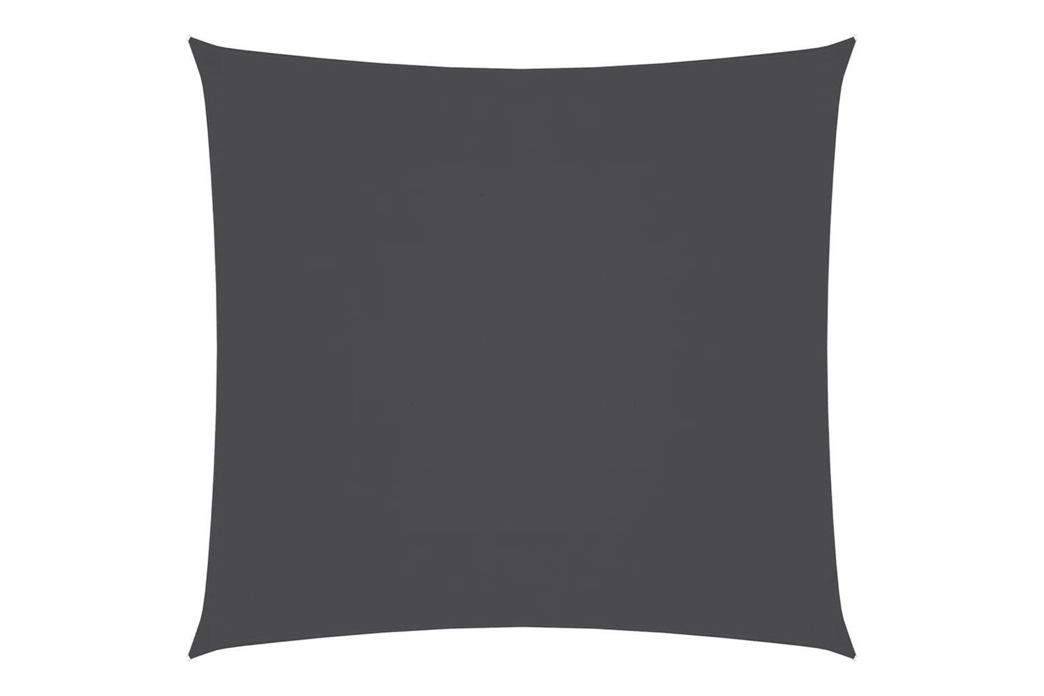 Vidaxl 42302 Sunshade Sail Oxford Fabric Square 3.6x3.6 M Anthracite