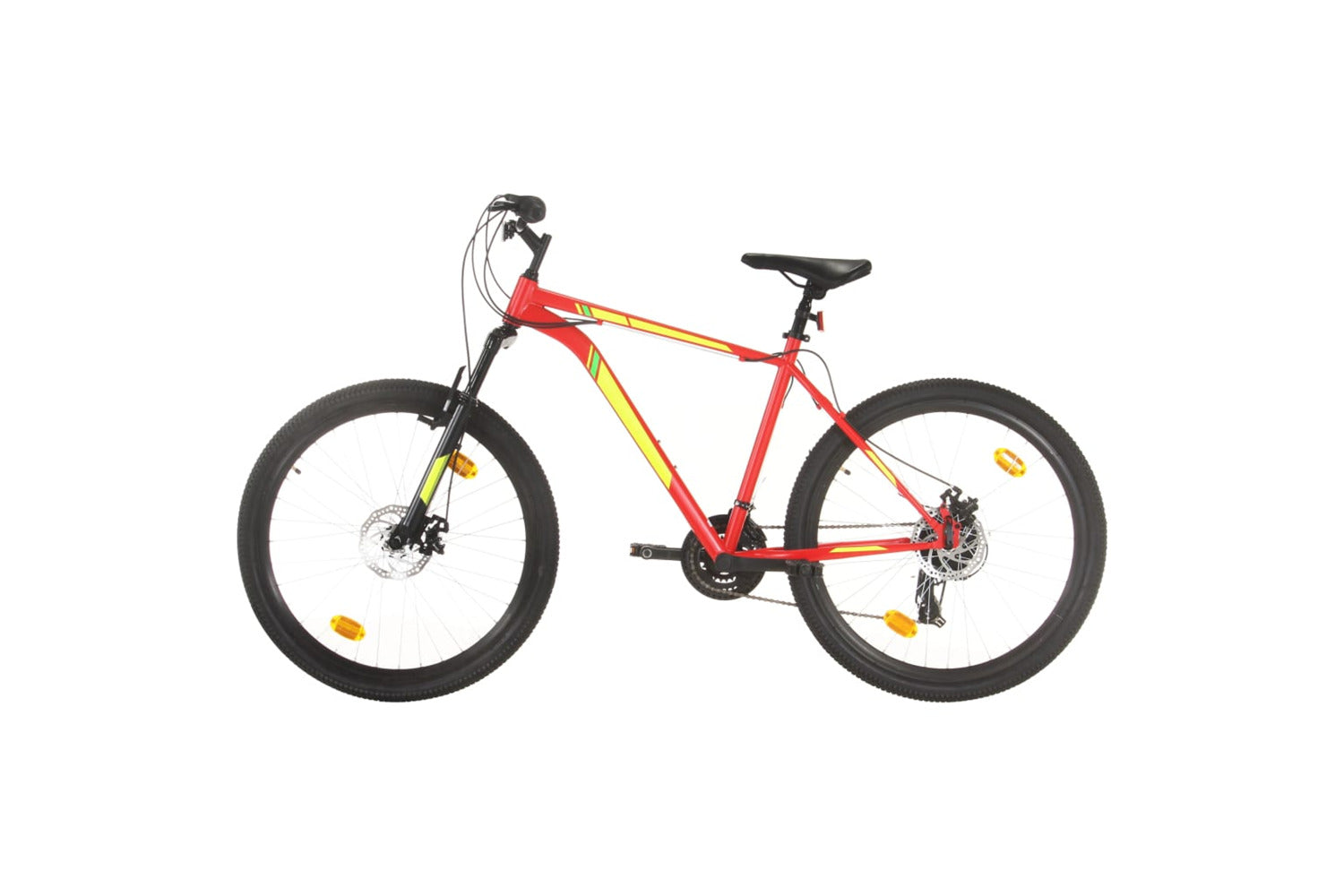 Vidaxl Mountain Bike 21 Speed 27.5 Inch Wheel 42 Cm Red-2