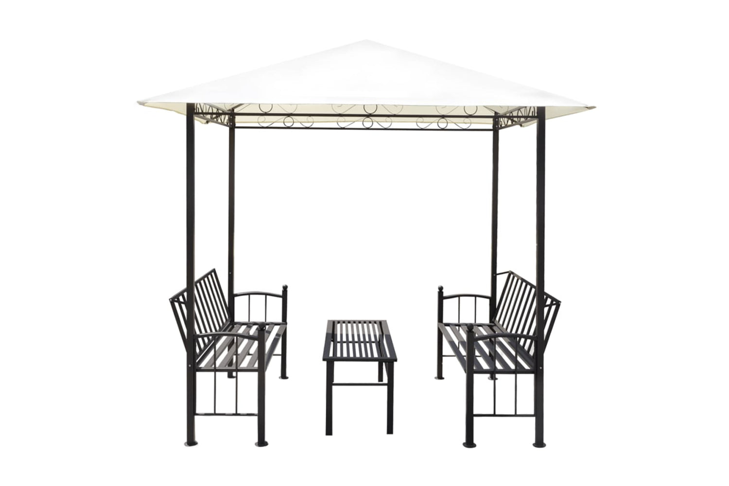 Vidaxl 43218 Garden Pavilion With Table And Benches 2.5x1.5x2.4 M-2