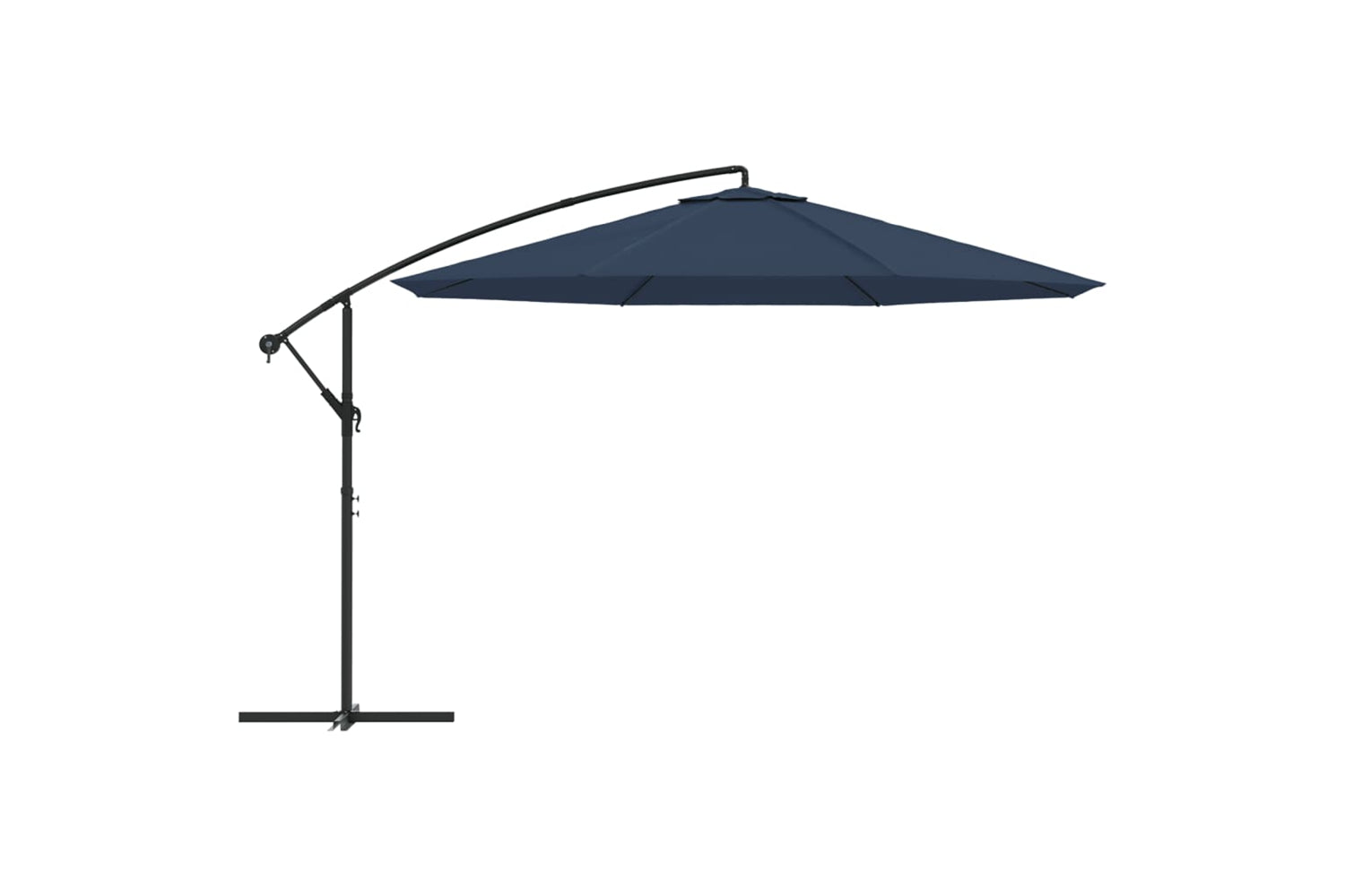 Vidaxl 42198 Cantilever Umbrella 3.5 M Blue-2