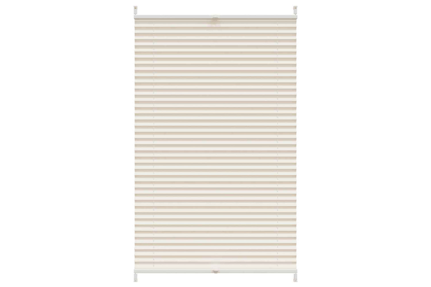 Vidaxl Plisse Blind 90x100cm Creme