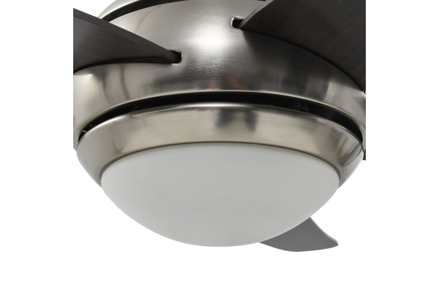 vidaXL 50539 Ornate Ceiling Fan With Light 128cm Brown-8
