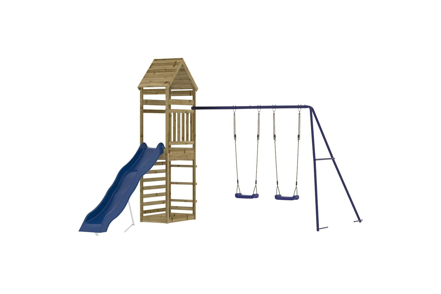 Vidaxl 3156933 Outdoor Playset Impregnated Wood Pine-2