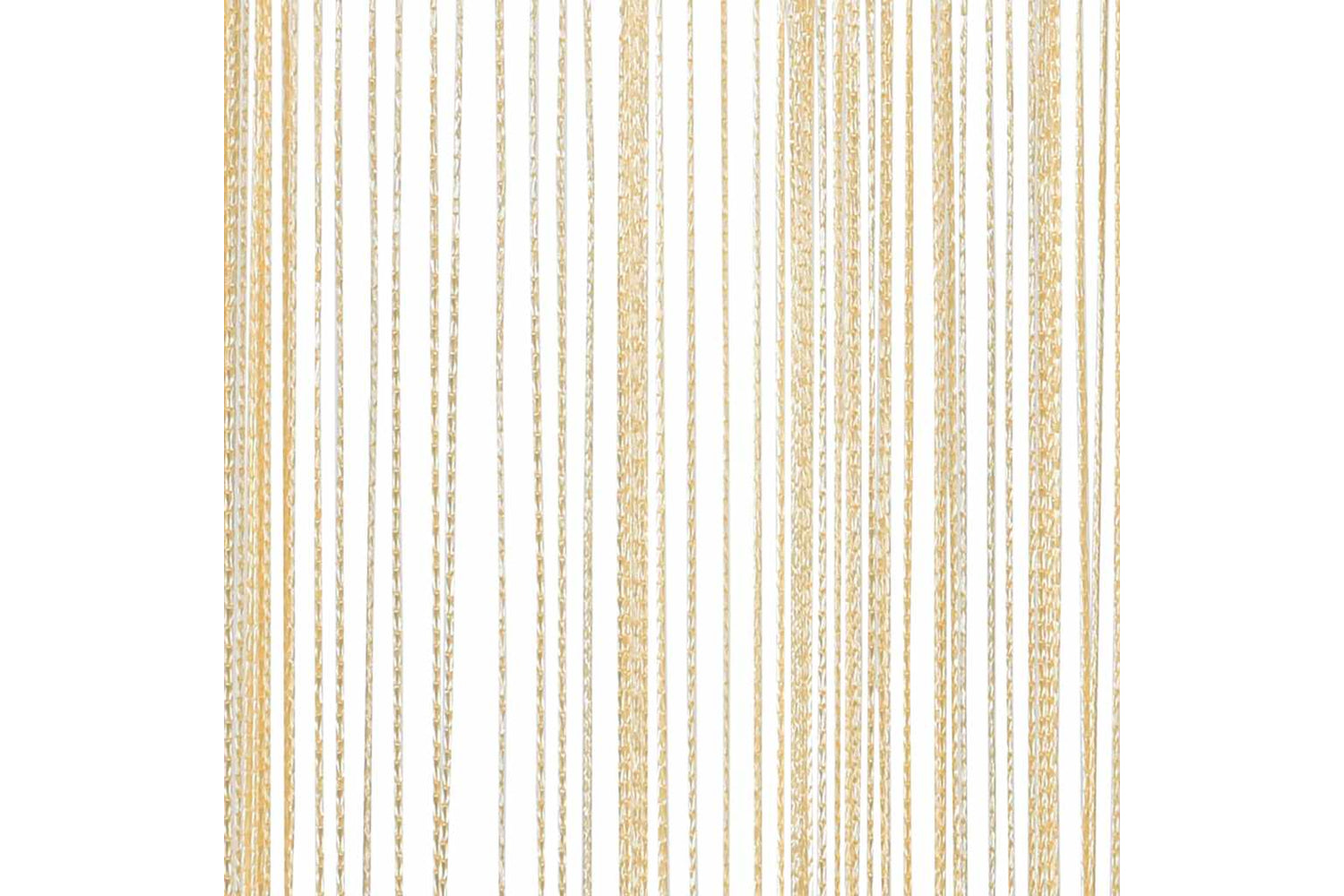 vidaXL 132402 String Curtains 2 Pcs 100x250cm Cream-8