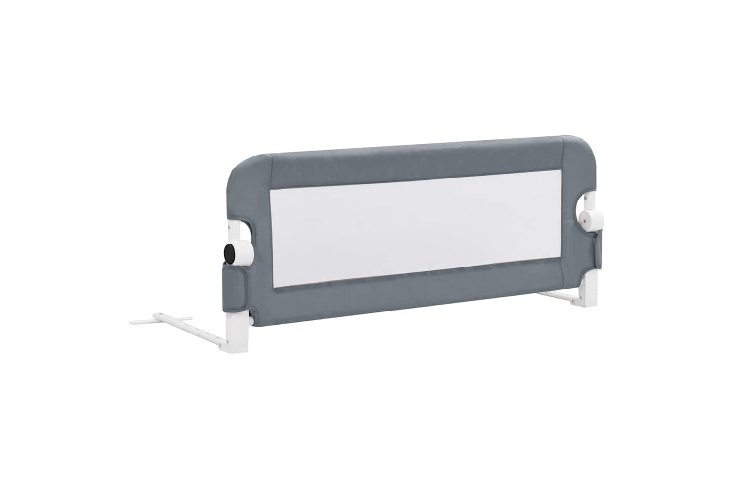Vidaxl Toddler Safety Bed Rail Grey 102x42 Cm Polyester