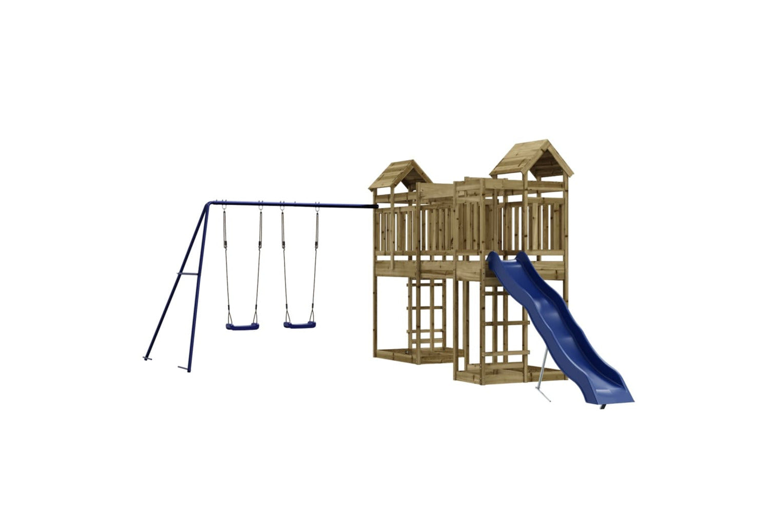 Vidaxl 3156891 Outdoor Playset Impregnated Wood Pine-2