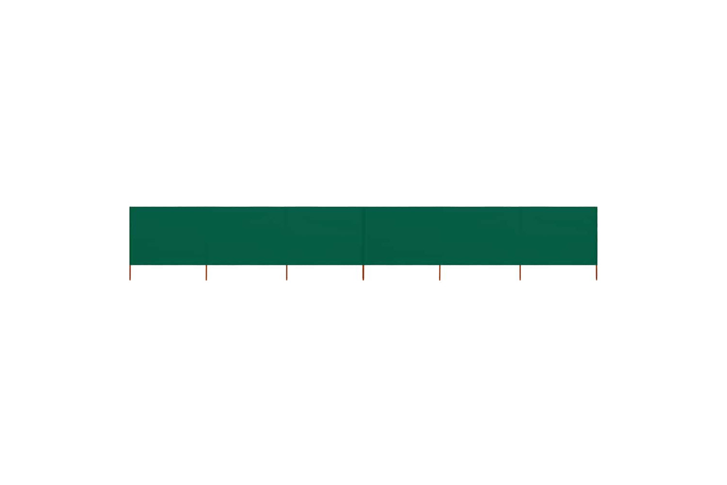 vidaXL 47181 6-panel Wind Screen Fabric 800x160cm Green
