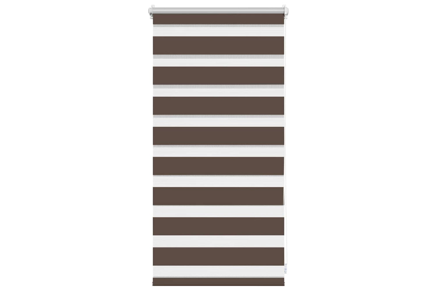 Vidaxl Zebra Blind 40 X 100 Cm Coffee