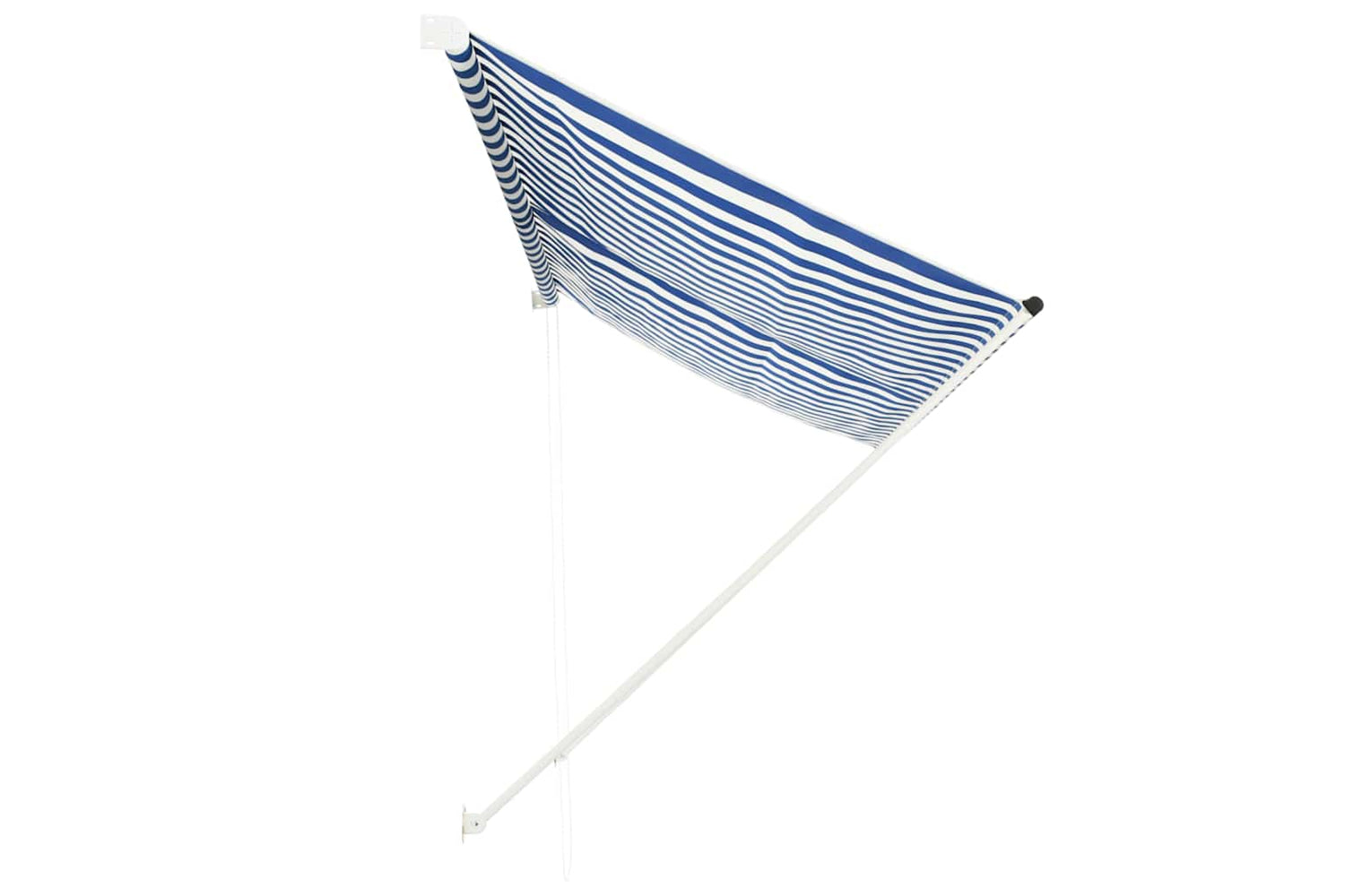 Vidaxl 143749 Retractable Awning 300x150 Cm Blue And White-2