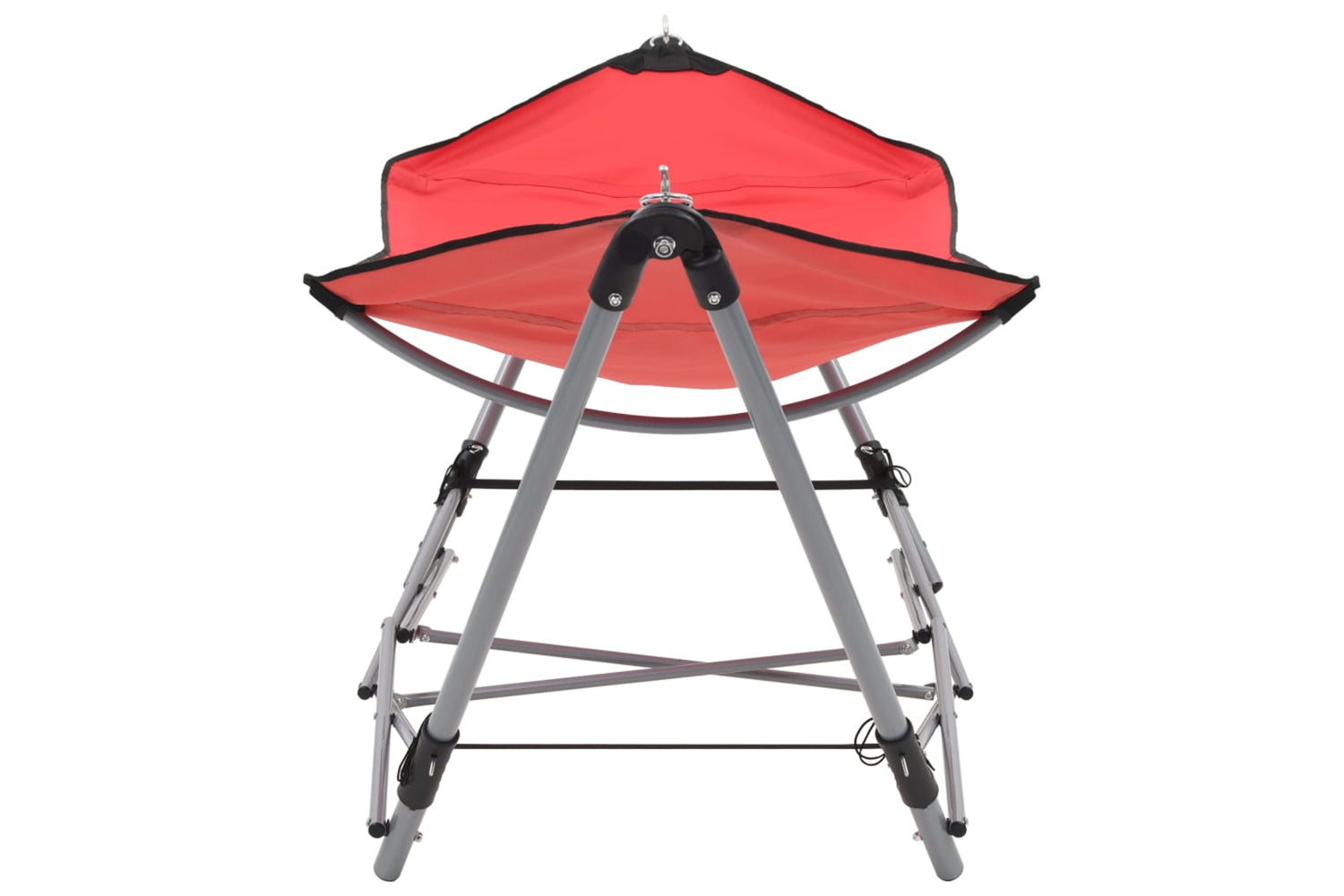 Vidaxl 44364 Hammock With Foldable Stand Red-2