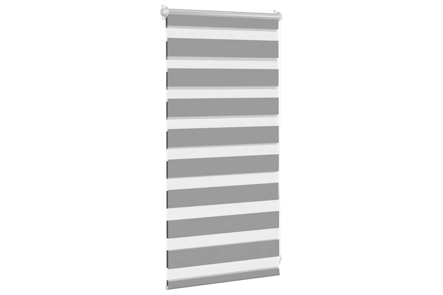 Vidaxl Zebra Blind 40 X 100 Cm Grey-2