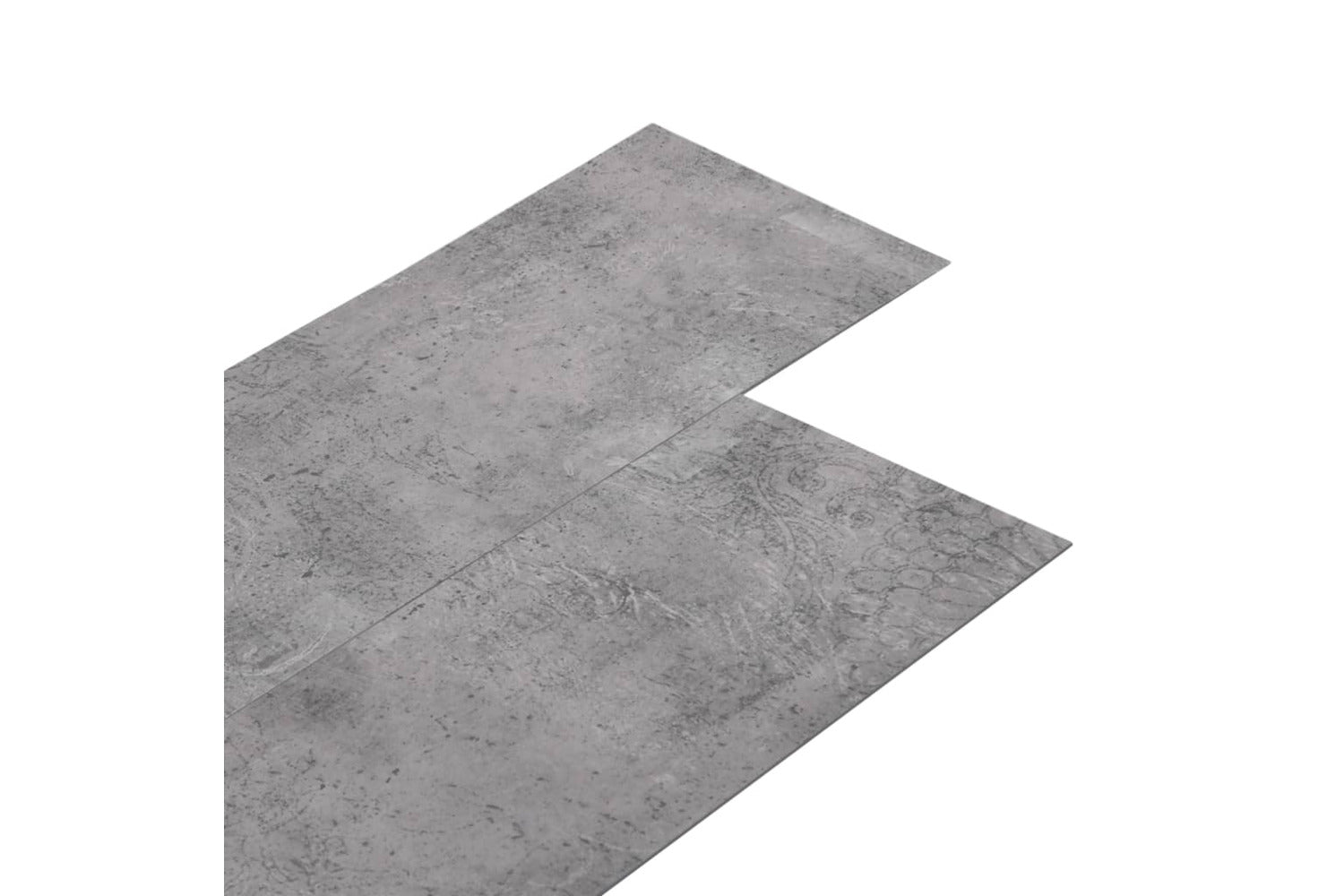 Vidaxl Pvc Flooring Planks 4.46 MÂ² 3 Mm Self-adhesive Cement Brown-2