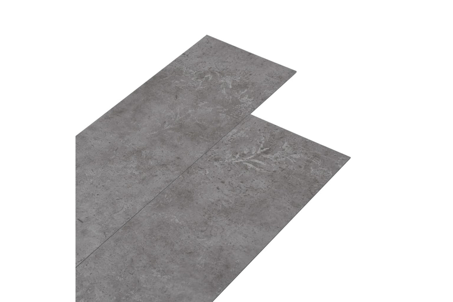 Vidaxl Self-adhesive Pvc Flooring Planks 5.21 MÂ²  2 Mm Concrete Grey-2