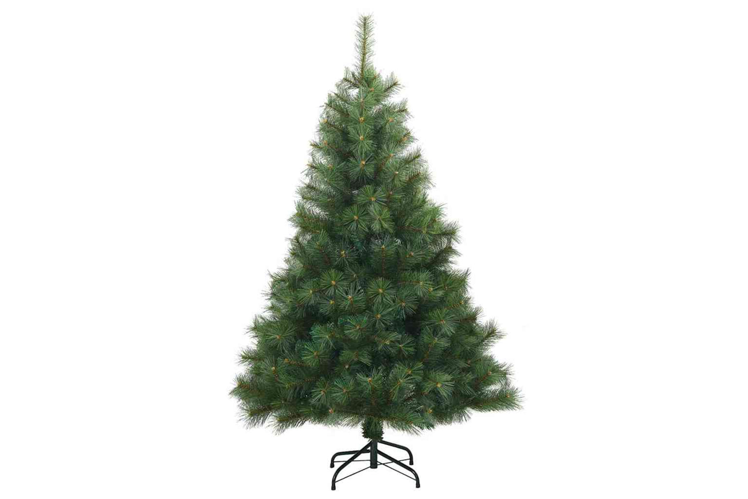 Vidaxl Artificial Christmas Tree With 150 Leds Green 150 Cm Pe And Pvc-6