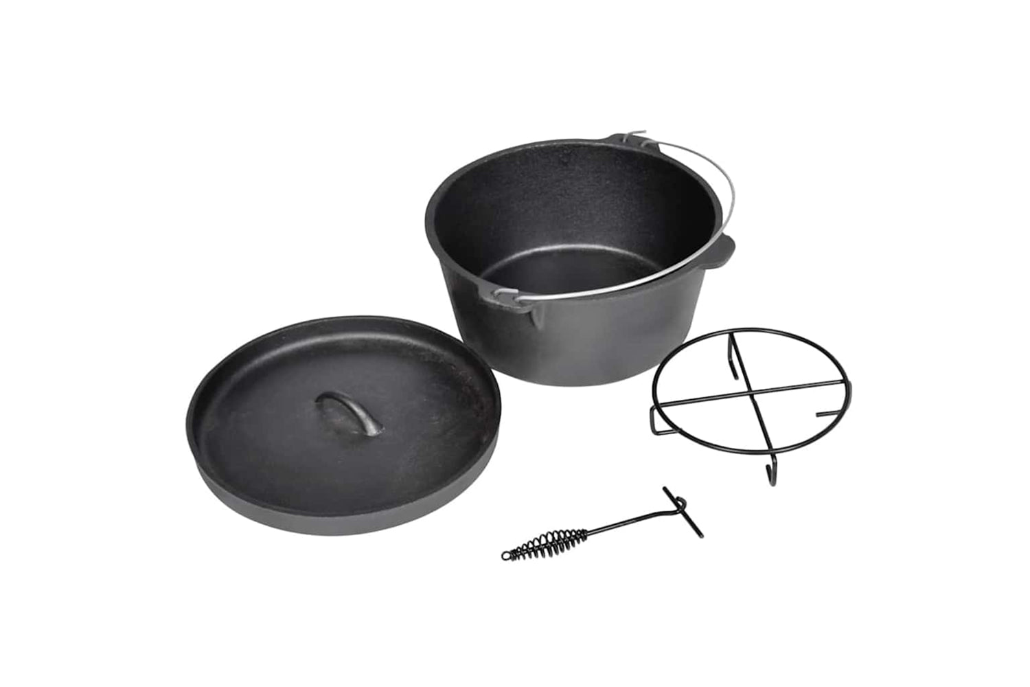 Vidaxl 40519 Dutch Oven Cooking Pot 9qt